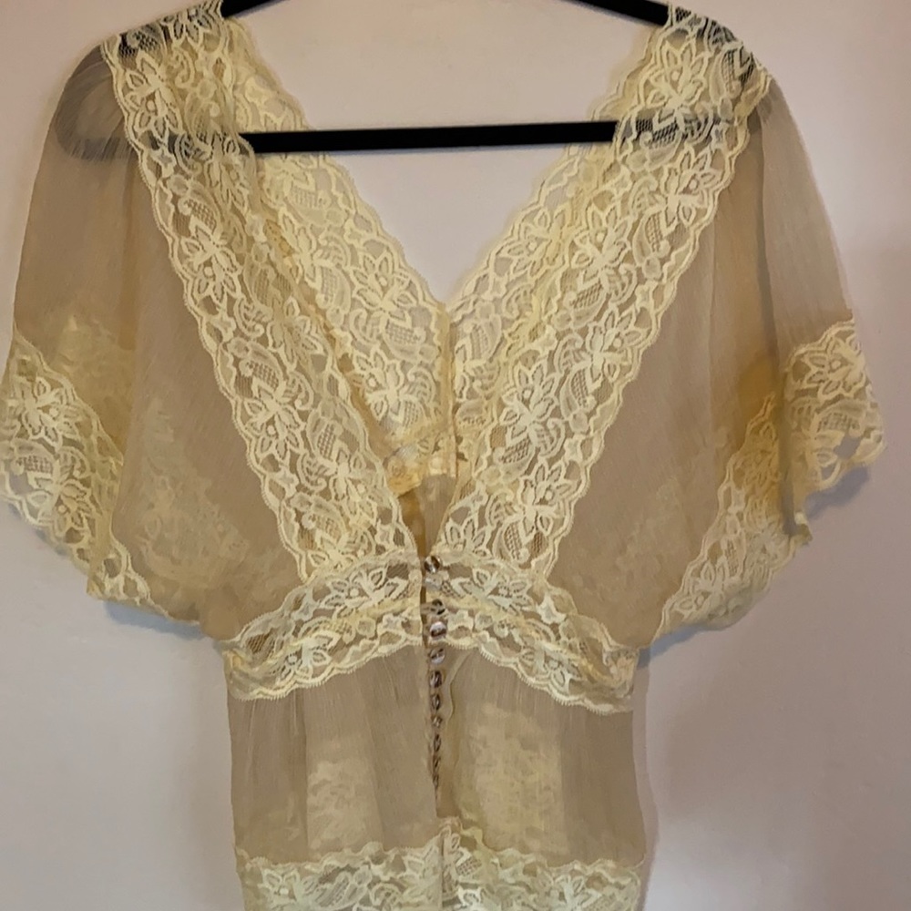Bohemian lace top